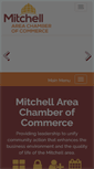 Mobile Screenshot of mitchellchamber.com